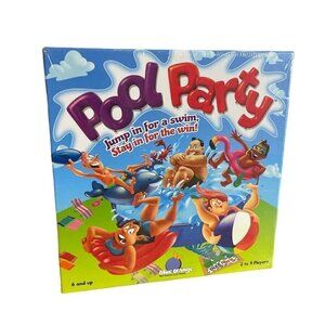 Blue Orange Games Pool Party Family Action Game Ages 6+ Board Game Family